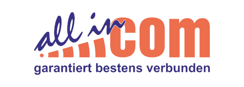 Logo all in com GmbH